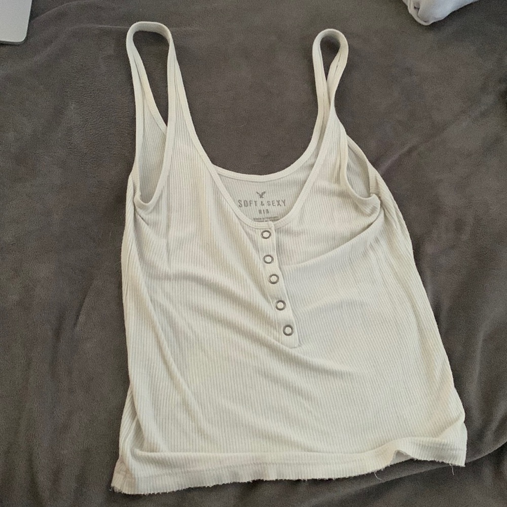White crop top